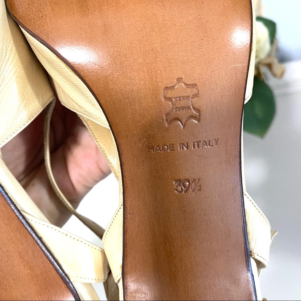 Cap-toe Genuine Leather Lady Continental Heels - Picture 12 of 12